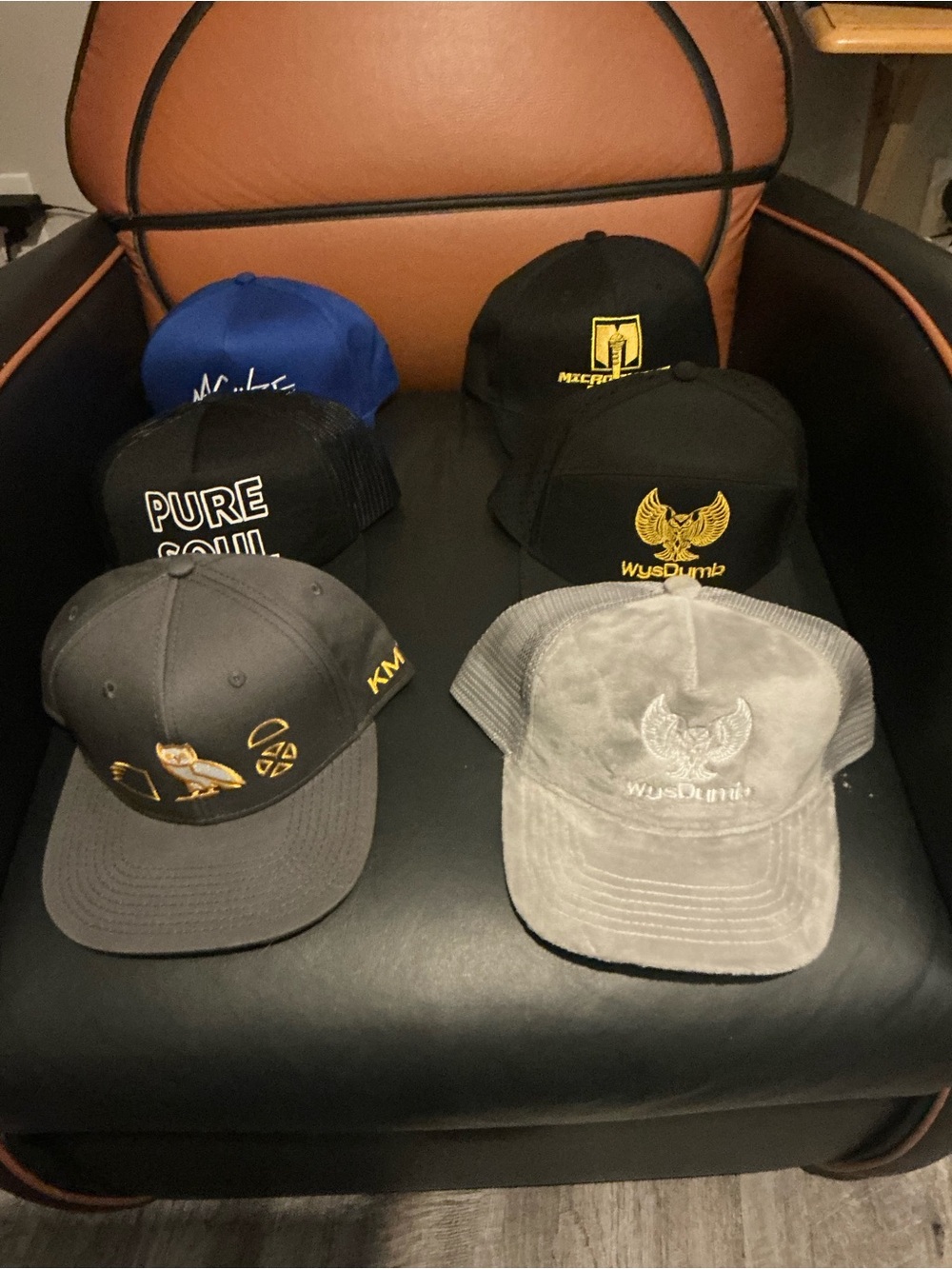 Gray Mesh-Back Baseball Cap -